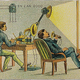 Illustration for article titled Visions of the year 2000 by 20th century French artist are half hilariously wrong, half weirdly prescient